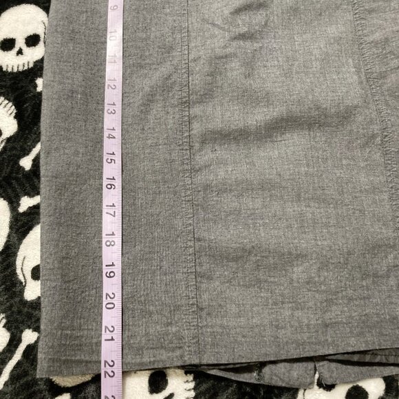 SMART SET Vintage dark grey pinup girl style pencil skirt ~ Y2K goth XS SMALL - Picture 6 of 13